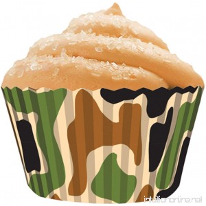CupcakeCreations BKCUP-8846 Standard Cupcake Baking Cup Camo 32-Pack - B004WLJFS6